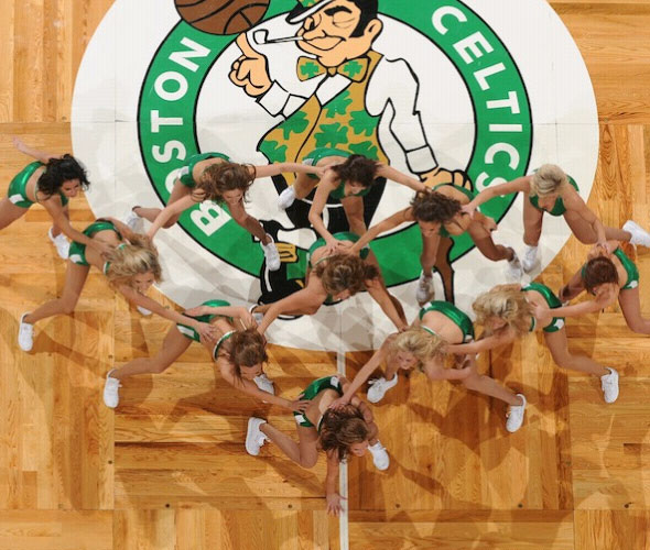 Boston Celtics Celtics Dancers The Hoop Doctors