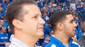 Drake Coaches Kentucky Wildcats At Charity Event