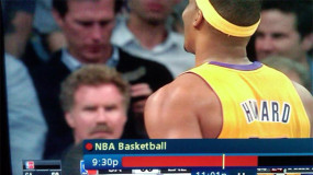Is Ron Burgundy At The Lakers Game? (PIC)