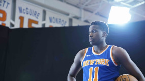 Knicks Rookie Frank Ntilikina Reminds Ramon Sessions of a Younger Kyrie Irving