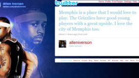 Allen Iverson Tweets About Wanting To Play in Memphis