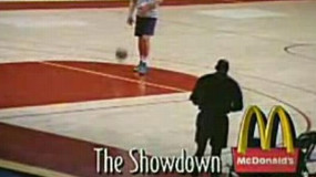 Michael Jordan and Larry Bird Big Mac Contest – Part II