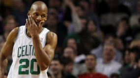 Video of the Day: Ray Allen Elbows Anderson Varajao in the Junk