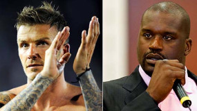 Shaq Challenges David Beckham to Soccer Match… Again