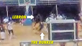 Missing Video of Lebron Getting Dunked On Released