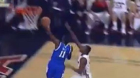 John Wall’s Left Handed Breakaway Dunk and Faceplant