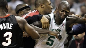 Kevin Garnett Sets The Tone for The Playoffs With……Elbows