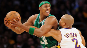 Derek Fisher Did Not Take Kindly To Paul Pierce’s Taunts