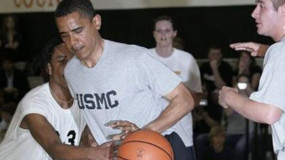 President Obama Ballin’ With NBA Stars