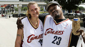 Miami’s Homeless Embrace Unwanted LeBron Cavs Gear