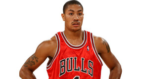 Derrick Rose Shows Off With a Patented Two-Handed Dunk In Traffic