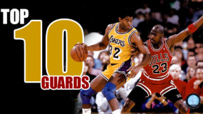 Top 10 NBA Guards of All-time