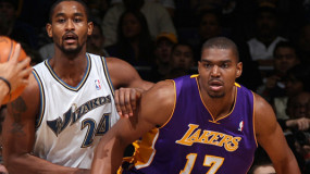 Lakers Beat the Wizards 103-89; Andrew Bynum’s Season Debut
