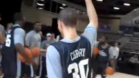 Stephen Curry Hits Two Full Court Shots During All-Star Weekend