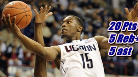 UConn’s Walker Among Rare Trio Attempting to Average 20-5-5 For Season