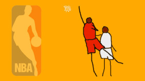 Classic NBA Moments Recreated As Stickmen [GIFs]