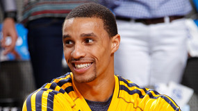 George Hill’s New “Blessed” Chest Tattoo (PICs)