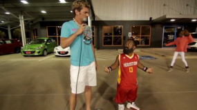 Watch: Car Dealer Uses Mini James Harden To Sell Mazdas