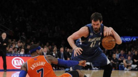 Kevin Love Reportedly Favoring Knicks, Lakers in 2015