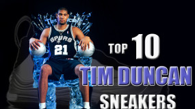 Tim Duncan’s Top 10 In-Game Sneakers