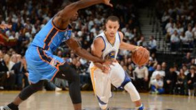 Video: Steph Curry’s Ridiculous Between the Legs Move on Thunder