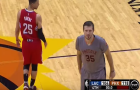 Austin Rivers Is Not Happy with Mirza Teletovic Etiquette in Blowout