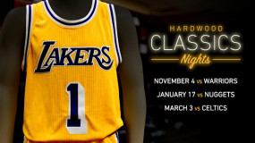 Lakers to Honor 86′-87 Team By Wearing Hardwood Classic Jerseys for 3 Games