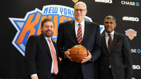Phil Jackson Tutored Courtney Lee in Triangle Offense at Knicks Practice