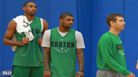 Kyrie Irving Says It’s Been ‘Pretty Easy’ Building Relationship with Celtics Head Coach Brad Stevens