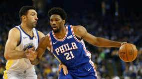Joel Embiid Predicted a Philadelphia 76ers-Golden State Warriors NBA Finals Because Of Course He Did