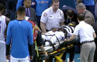 Nerlens Noel Stretched Off the Court After Terrifying Fall