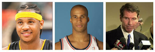 Carmelo Anthony, Richard Jefferson, Kiki Vandeweghe, Trade