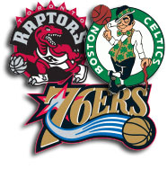 NBA Atlantic Division | Boston Celtics, New York Knicks, New Jersey Nets, Philidelphia 76ers, Toronto Raptors