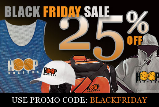 The Hoop Doctors Black Friday Sale 25% Off Everything
