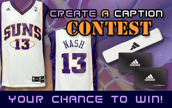 Contest Prize | Steve Nash Phoenix Suns Adidas Swingman Jersey