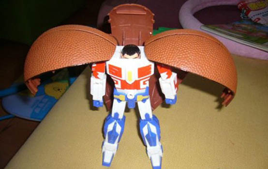Yao Ming Transformers Toy