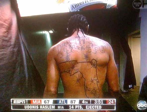 Udonis Haslem Tattoo