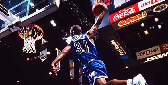 isaiah rider dunk