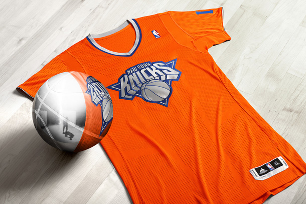 knicks sleeved jersey