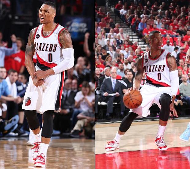 Damian lillard hot sale shoes tonight