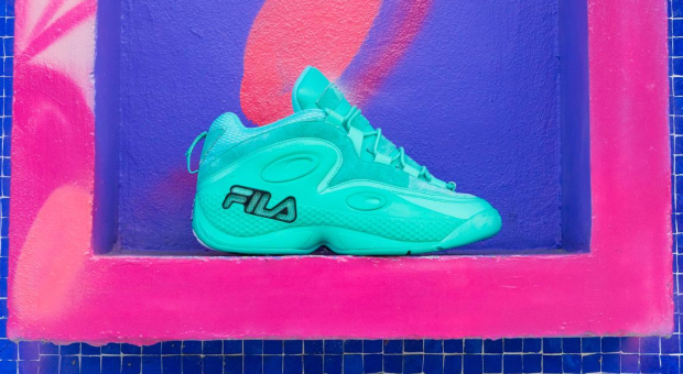 fila mint green shoes