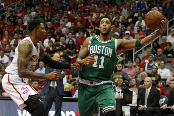 NBA: Playoffs-Boston Celtics at Atlanta Hawks evan turner