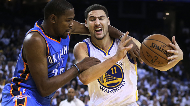 Kevin Durant, Klay Thompson