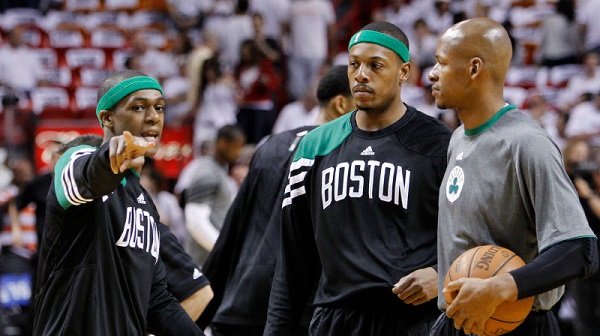 Rajon Rondo planning a reunion for 2008 NBA champion Celtics, but Ray Allen  isn't invited