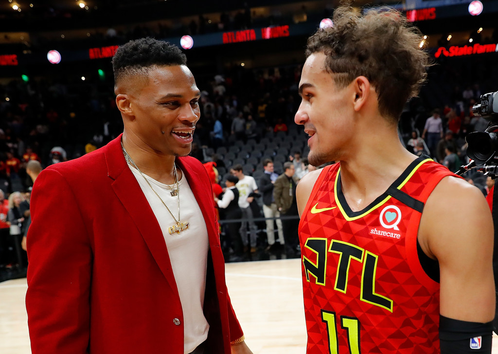 Trae Young mocks Immanuel Quickley's height