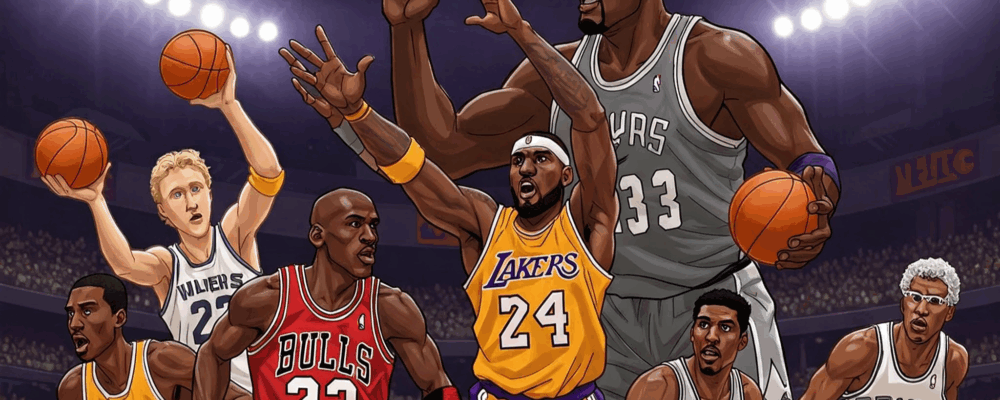 Top 10 NBA Players of All Time:  2025 Edition