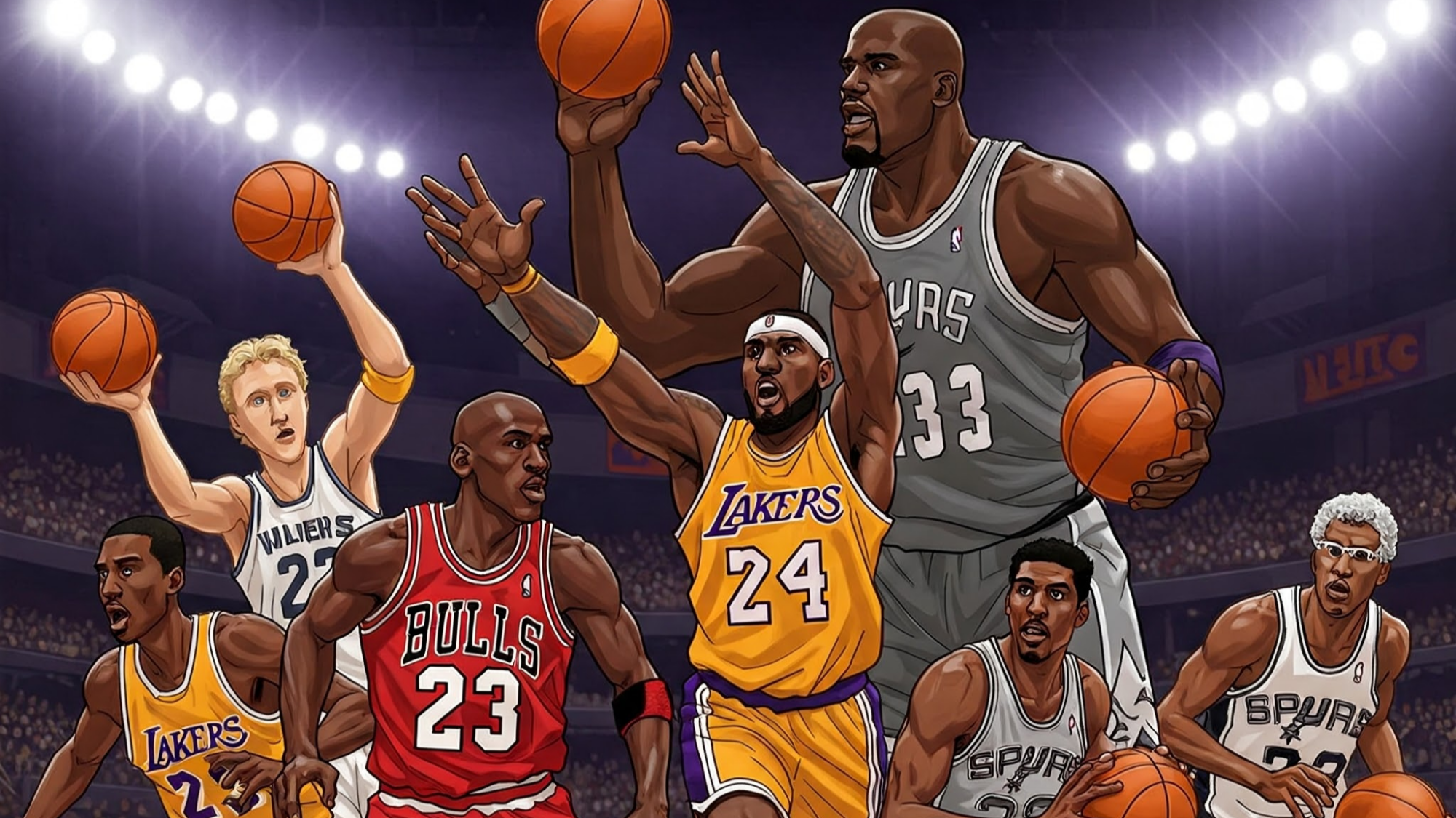 Top 10 NBA Players of All Time:  2025 Edition