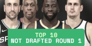 Top 10 Greatest NBA Players Not Drafted in the First Round of the NBA Draft