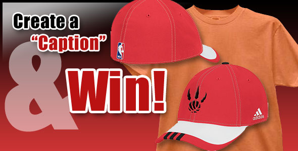 Contest Prize | adidas Hoops Shirt and Toronto Raptors Hat