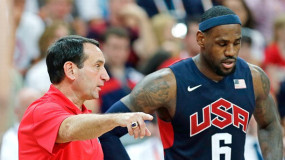 LeBron James Finding Guidance In Coach K